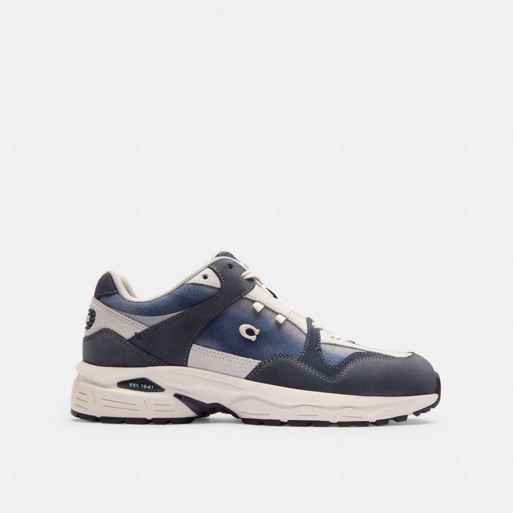 Midnight Navy Coach C301 Sneaker With Tie Dye | COH865840