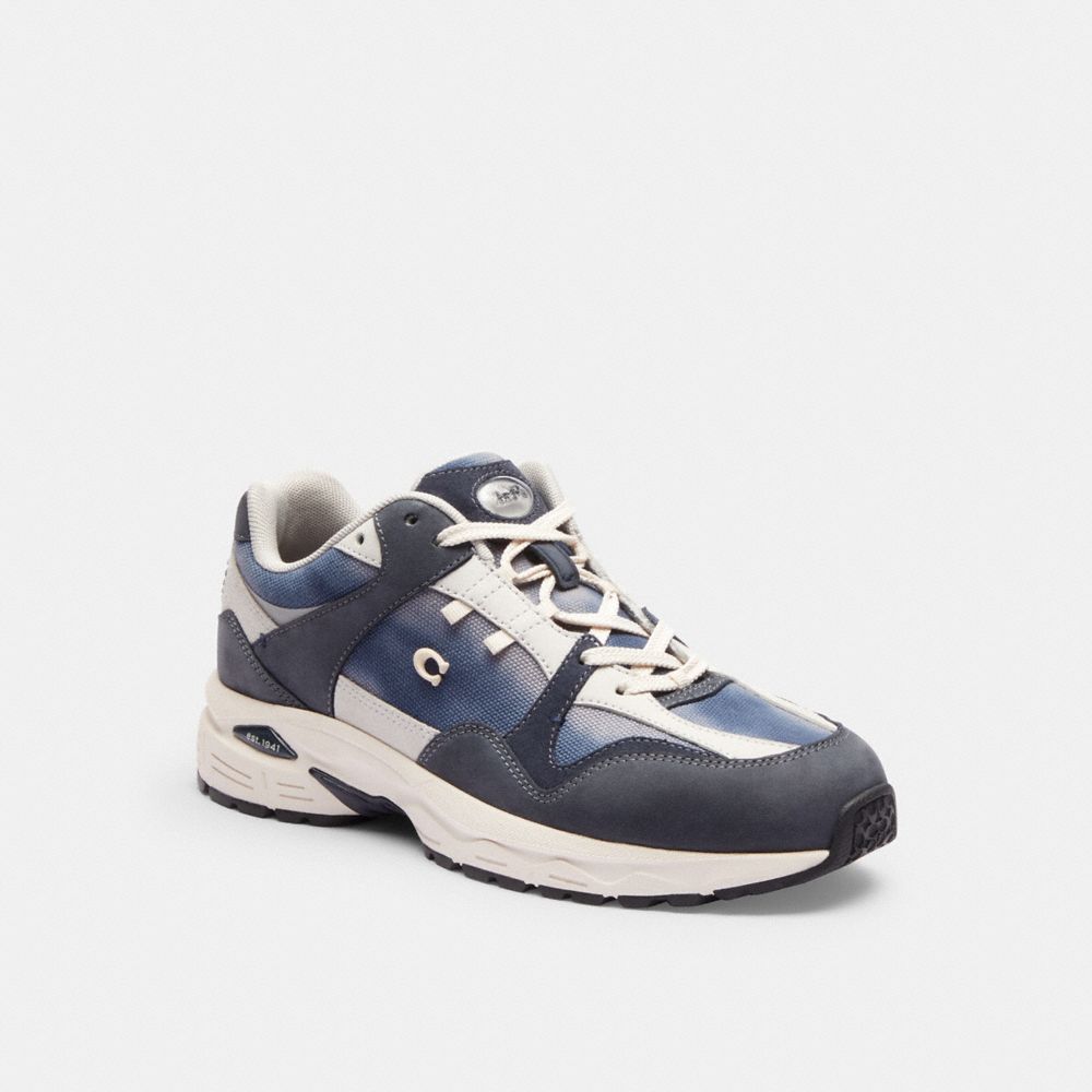 Midnight Navy Coach C301 Sneaker With Tie Dye | COH865840