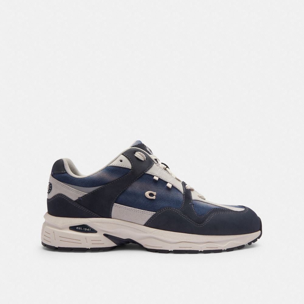 Midnight Navy Coach C301 Sneaker With Tie Dye | COH866797