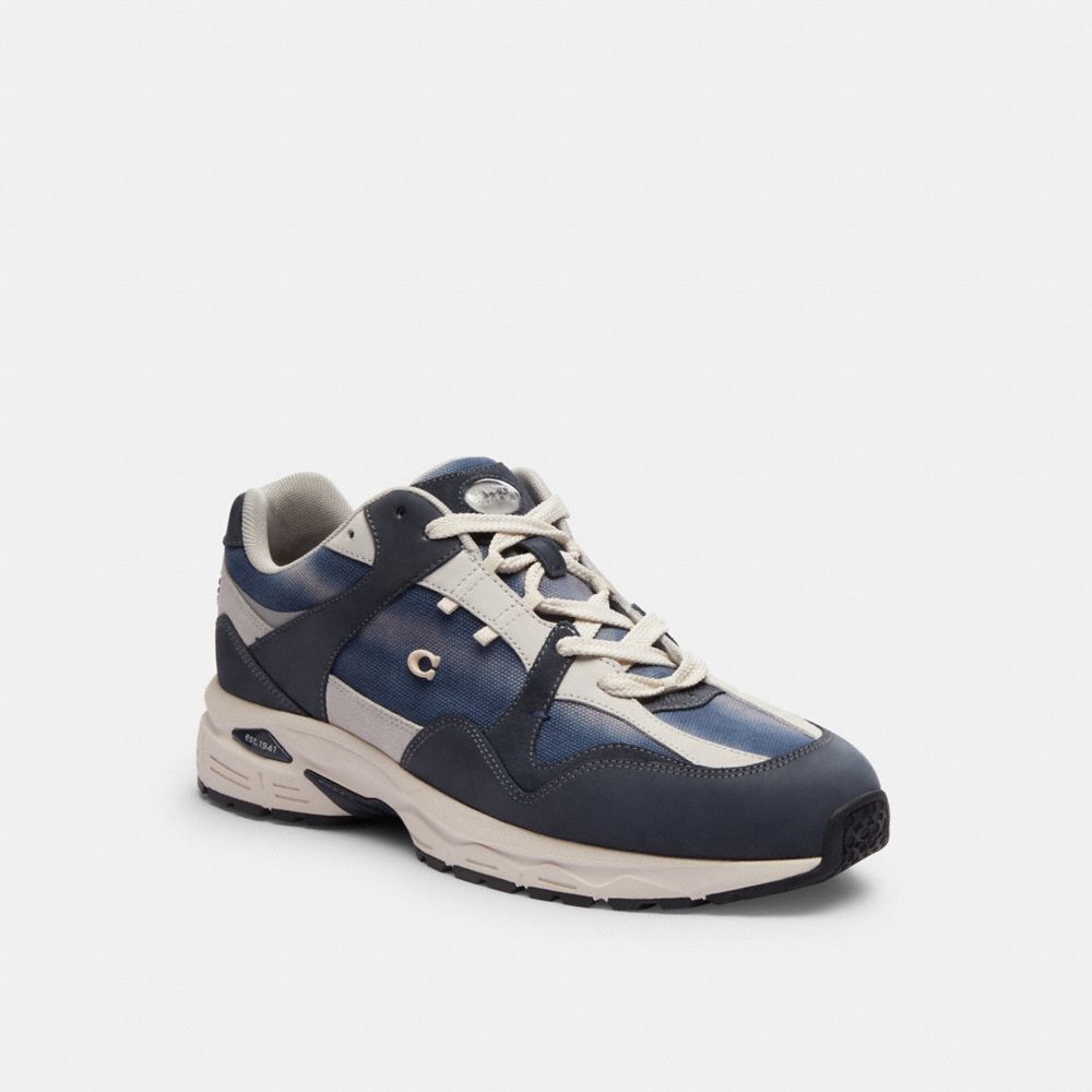 Midnight Navy Coach C301 Sneaker With Tie Dye | COH866797