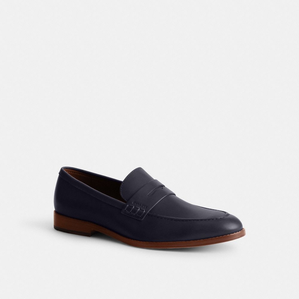 Midnight Navy Coach Declan Loafer | COH866821
