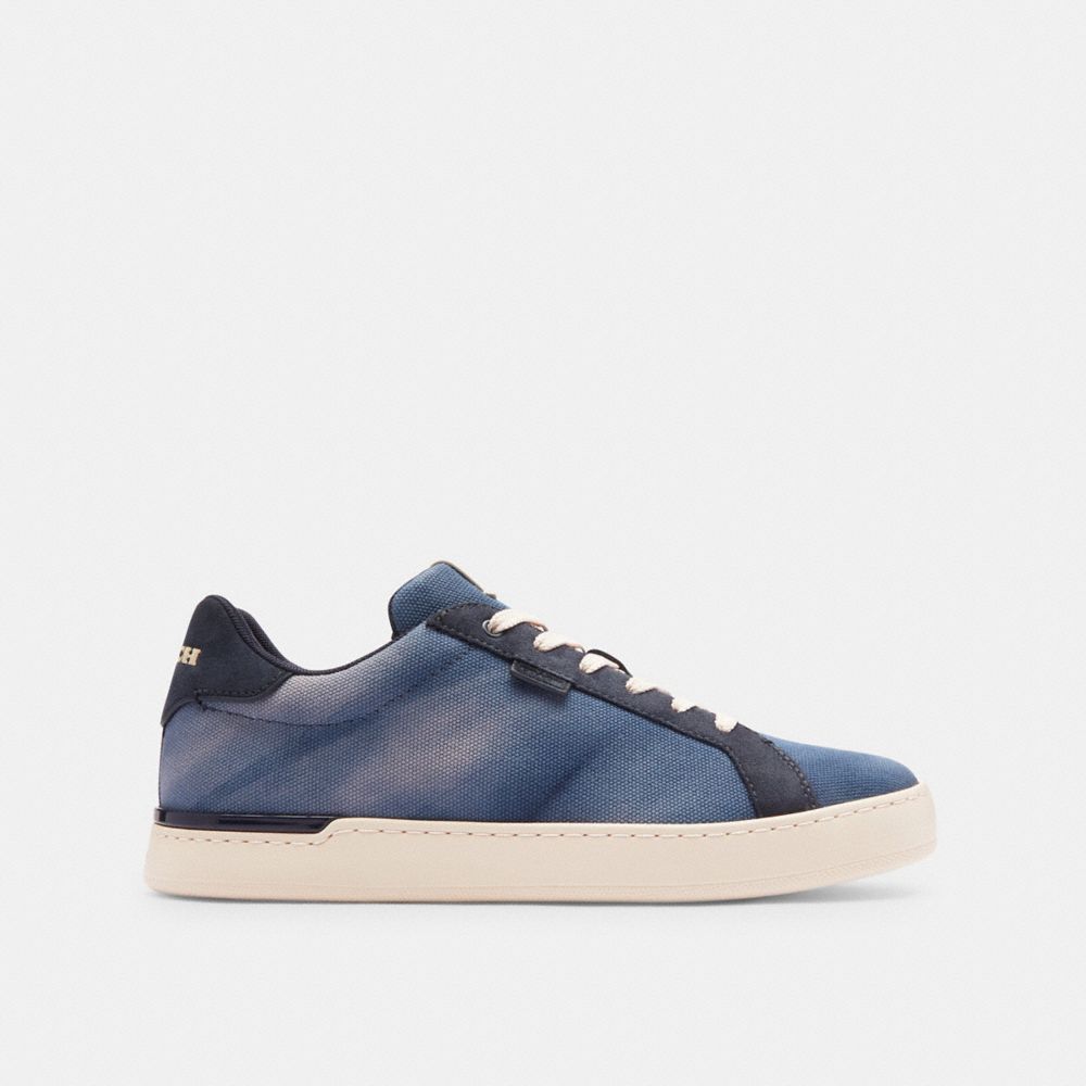 Midnight Navy Coach Lowline Low Top Sneaker With Tie Dye | COH866819