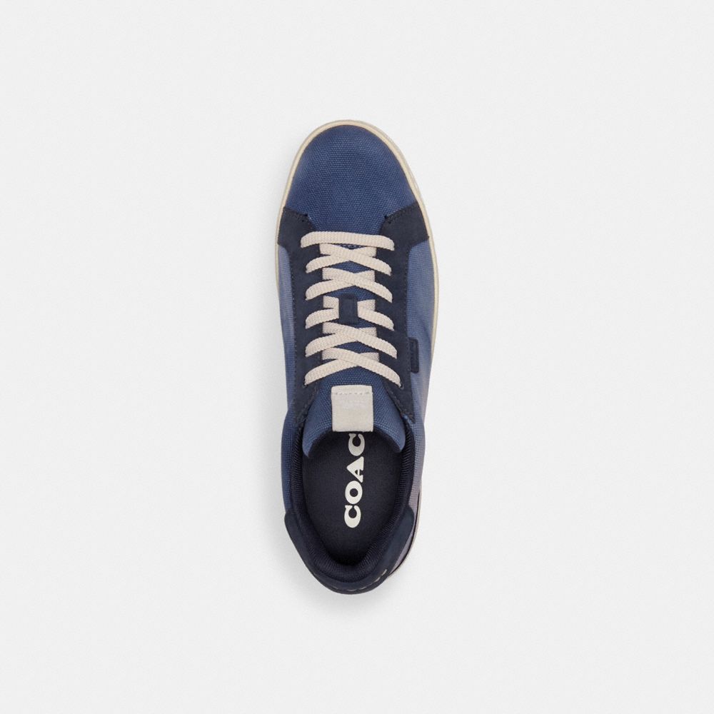 Midnight Navy Coach Lowline Low Top Sneaker With Tie Dye | COH866819