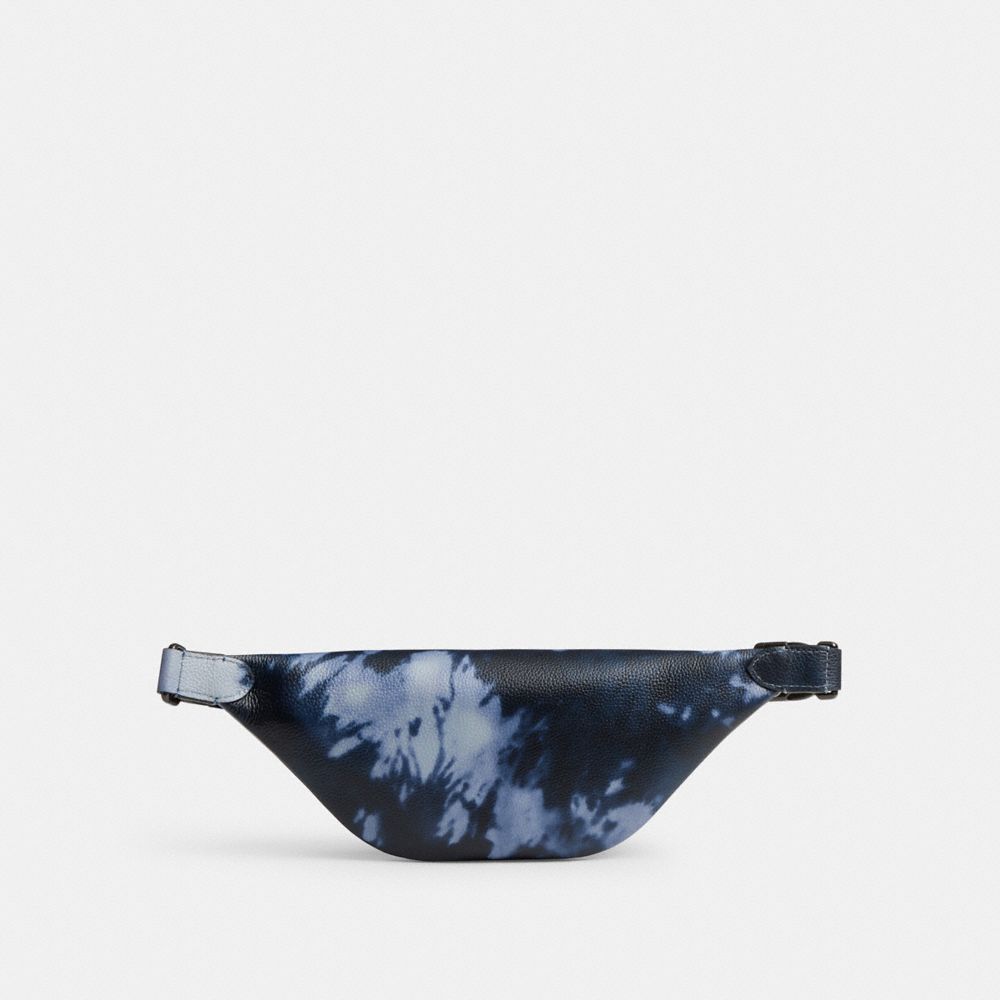 Midnight Navy Multi Coach Charter Belt Bag 7 With Tie Dye Print | COH866691