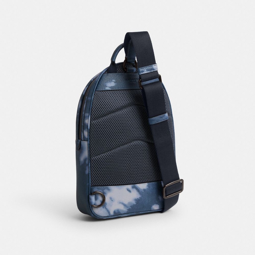 Midnight Navy Multi Coach Charter Pack With Tie Dye Print | COH866519