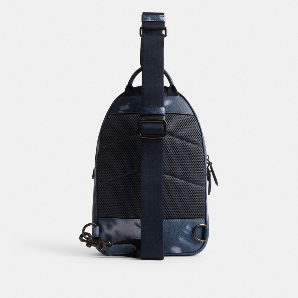 Midnight Navy Multi Coach Charter Pack With Tie Dye Print | COH866519