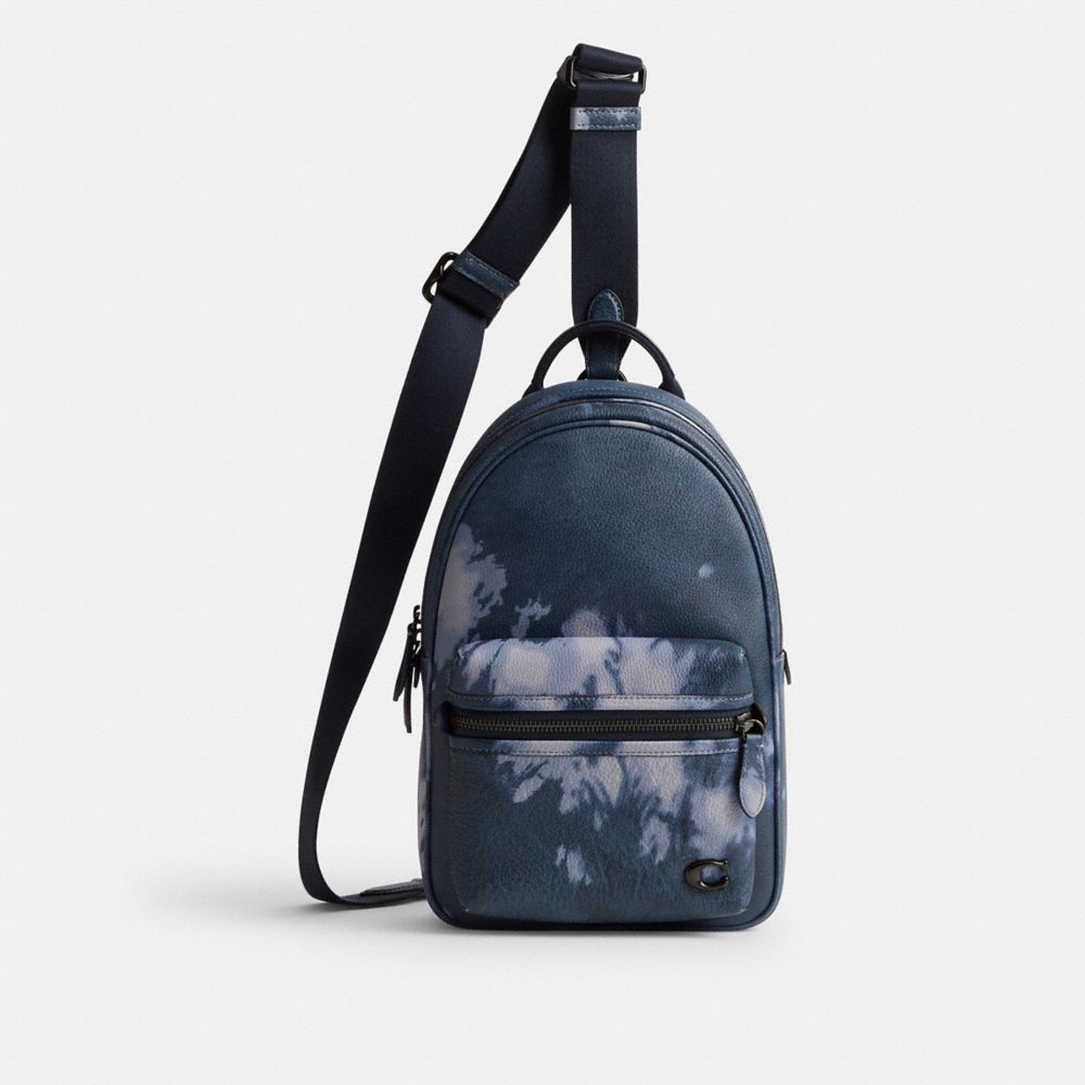 Midnight Navy Multi Coach Charter Pack With Tie Dye Print | COH866519