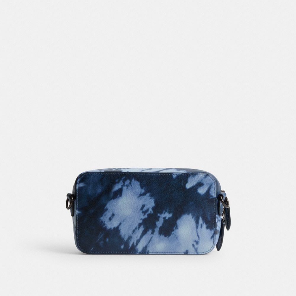 Midnight Navy Multi Coach Charter Slim Crossbody With Tie Dye Print | COH866602