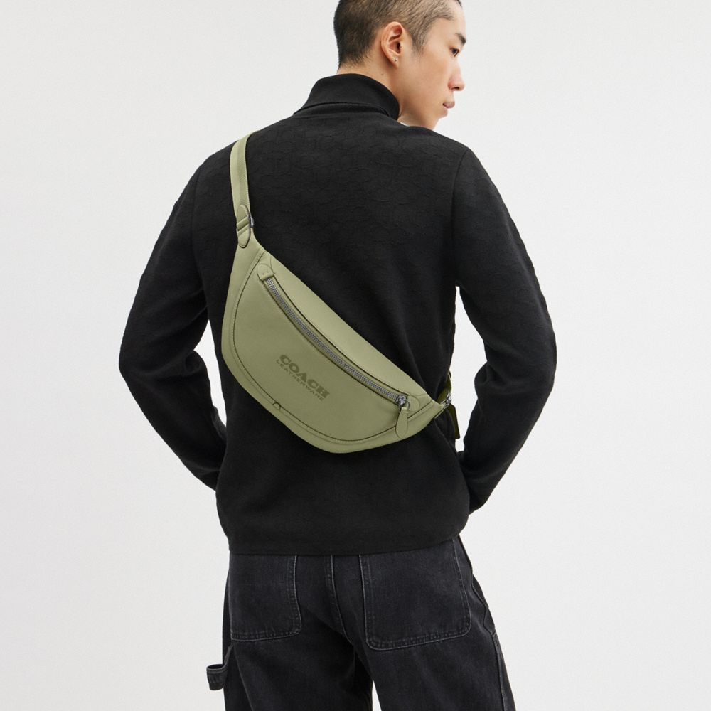 Moss Coach League Belt Bag | COH865440