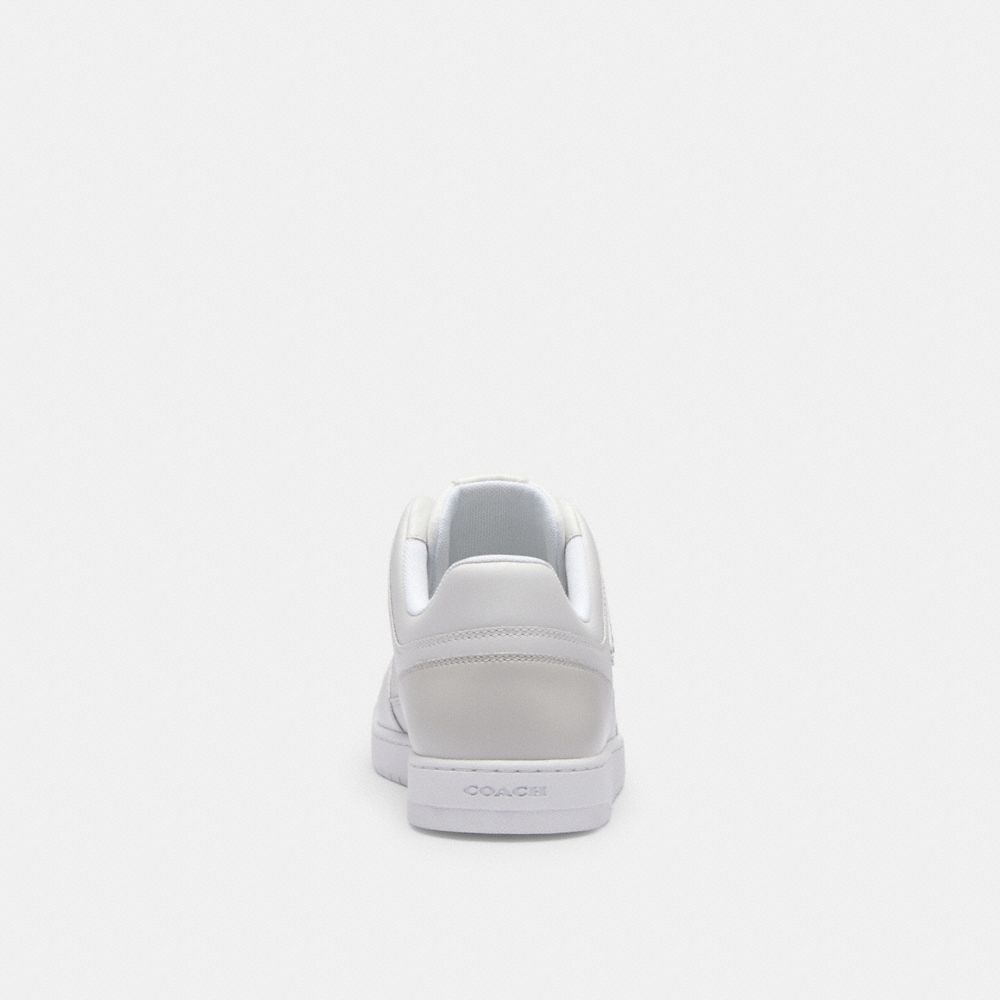 Optic White Coach C201 Sneaker In Signature Canvas | COH866786