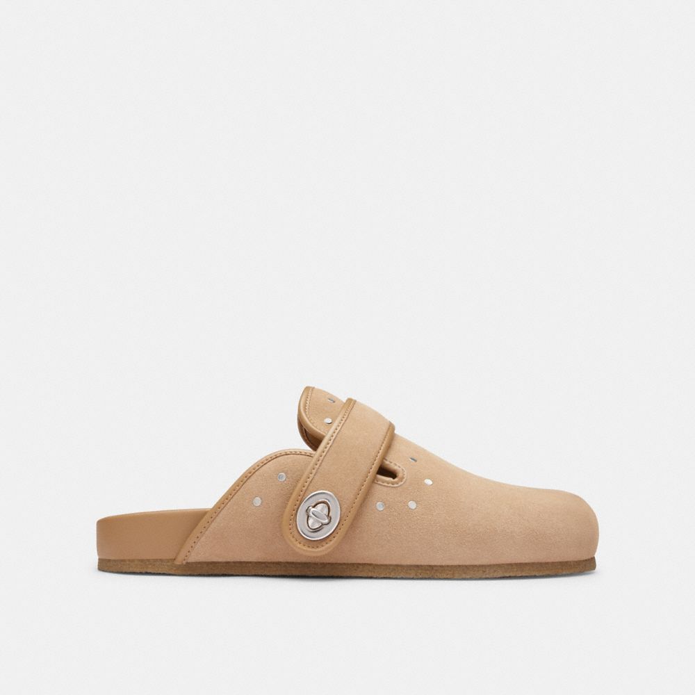 Peanut Coach Blake Clog With Rivets | COH865779