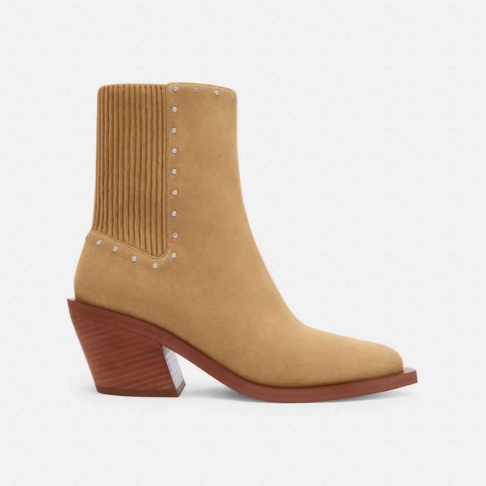 Peanut Coach Prestyn Bootie With Rivets | COH865913