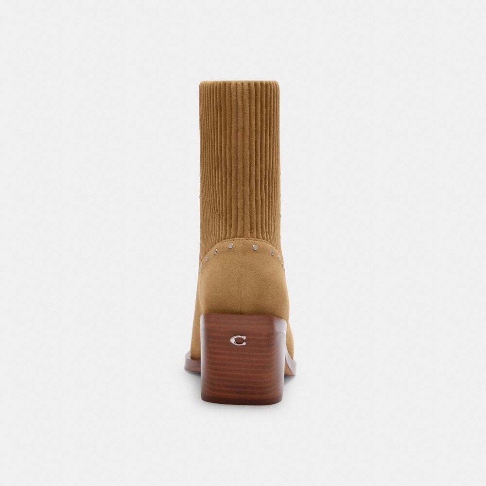 Peanut Coach Prestyn Bootie With Rivets | COH865913