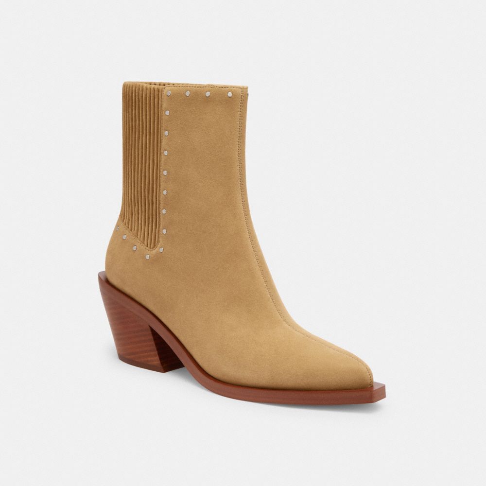 Peanut Coach Prestyn Bootie With Rivets | COH865913