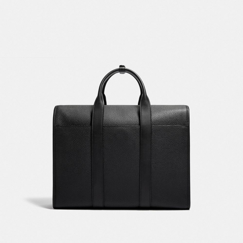 Pebble Leather/Smooth Leather/Black Copper/Black Coach Gotham Portfolio Bag | COH866534