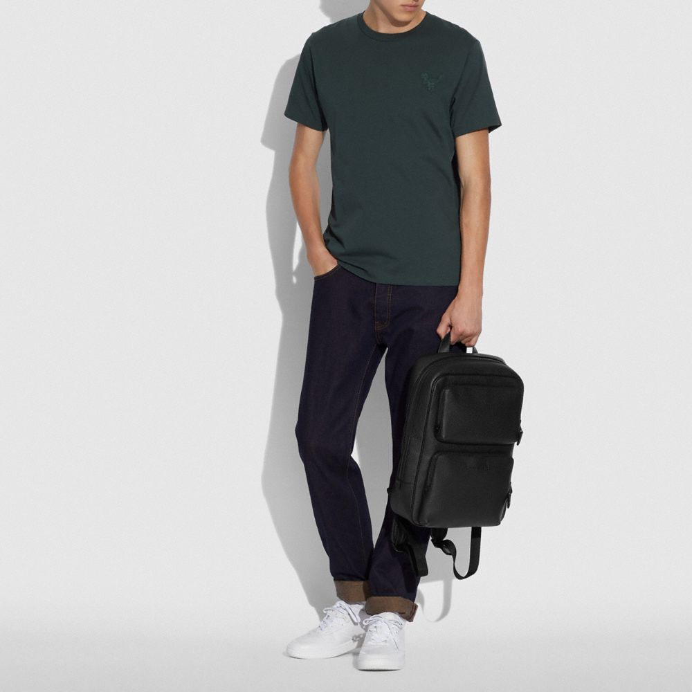 Pebbled Leather/Black Copper/Black Coach Gotham Backpack | COH866501