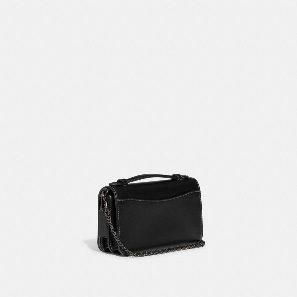Pewter/Black Coach Bea Crossbody Bag | COH865313