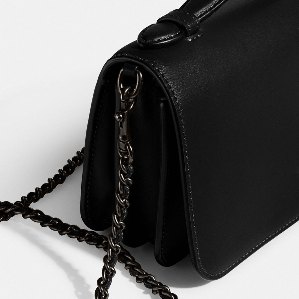 Pewter/Black Coach Bea Crossbody Bag | COH865313