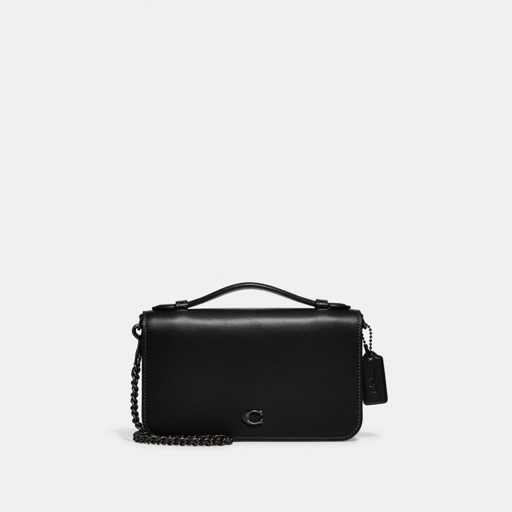 Pewter/Black Coach Bea Crossbody Bag | COH865313