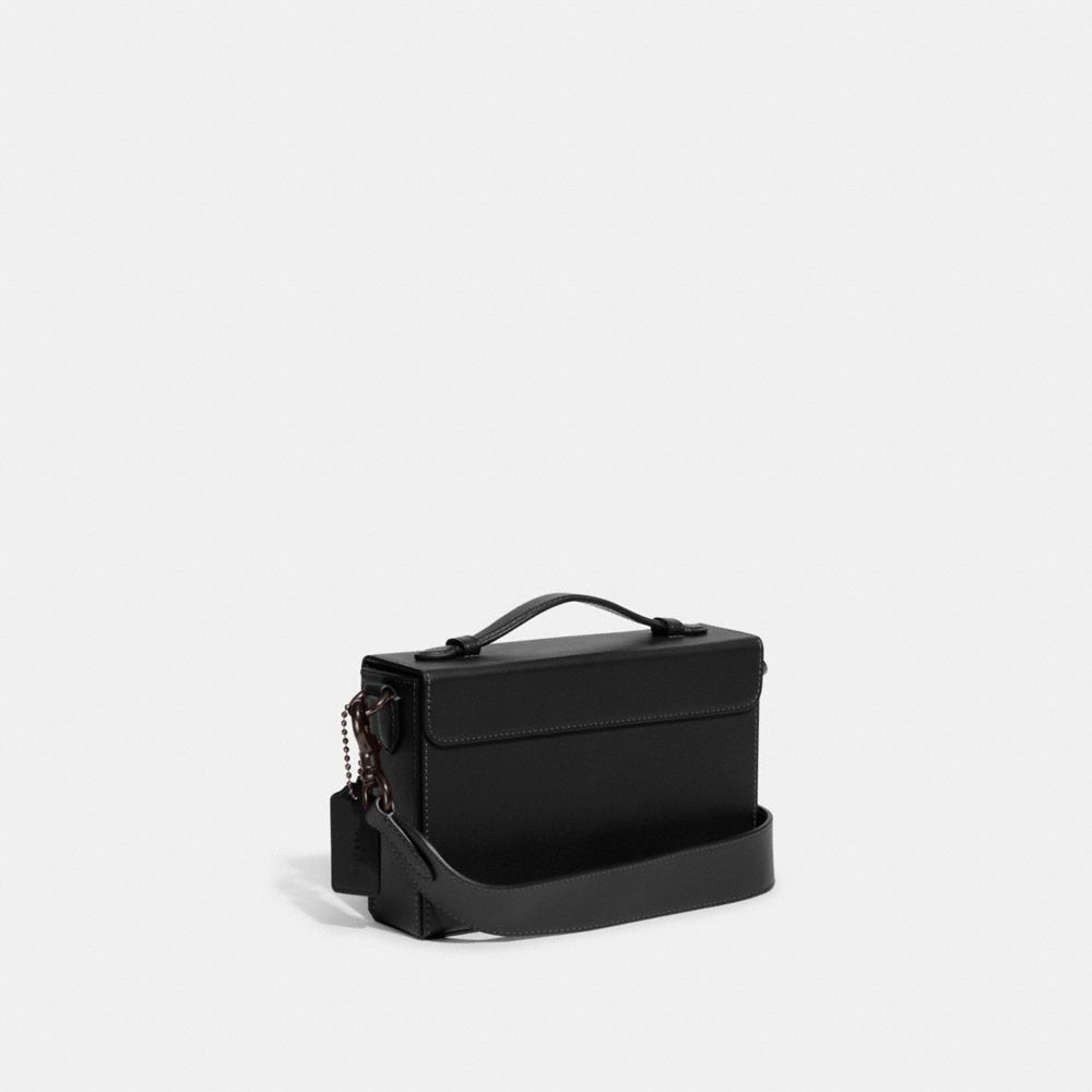 Pewter/Black Coach Tabby Box Bag | COH865268