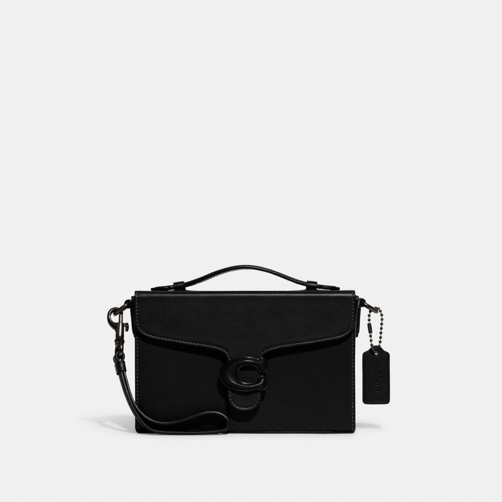 Pewter/Black Coach Tabby Box Bag | COH865268