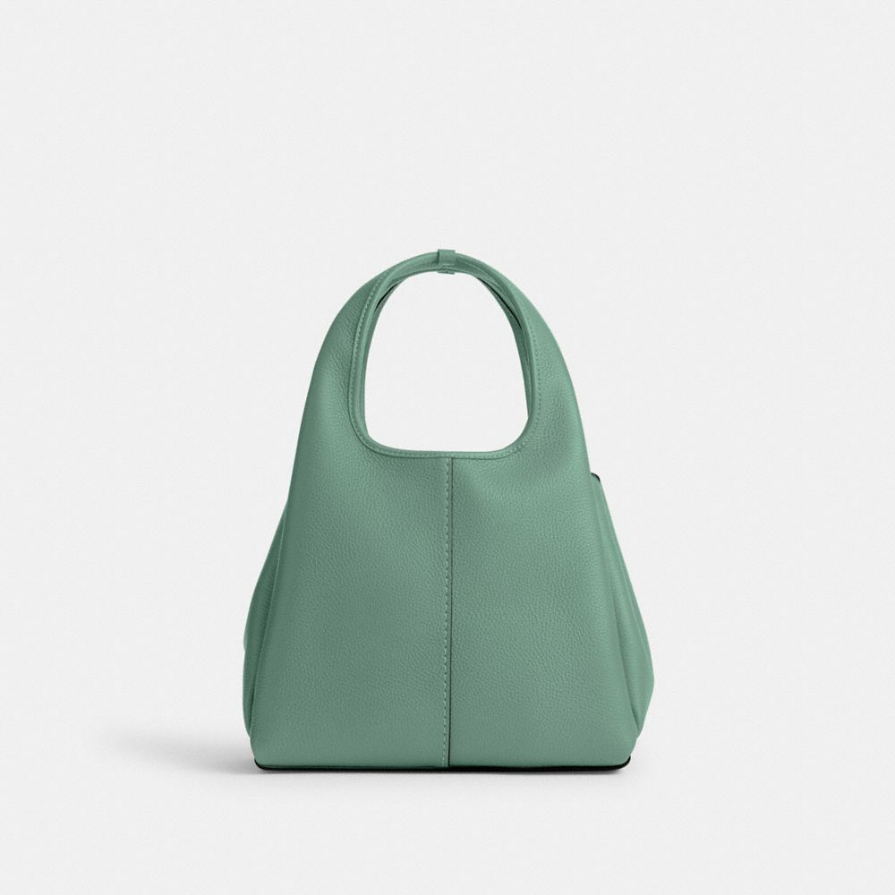 Refined Pebble Leather/Silver/Aquamarine Coach Lana Shoulder Bag 23 | COH865401