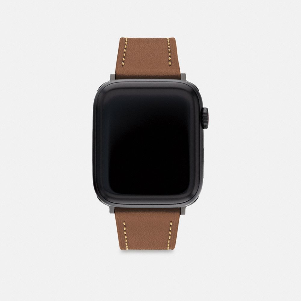 Saddle Coach Apple Watch® Strap, 42 Mm And 44 Mm | COH866967