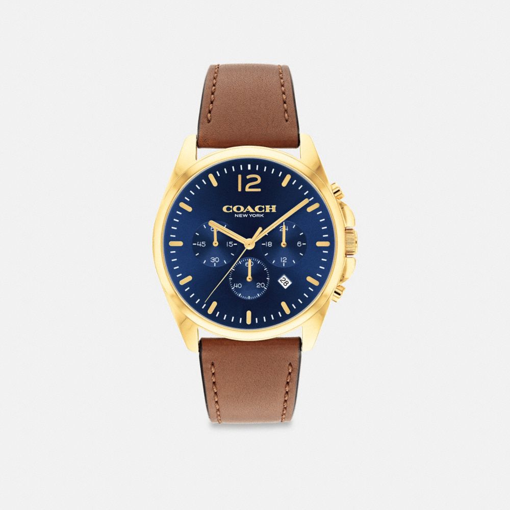 Saddle Coach Greyson Watch, 43 Mm | COH866957