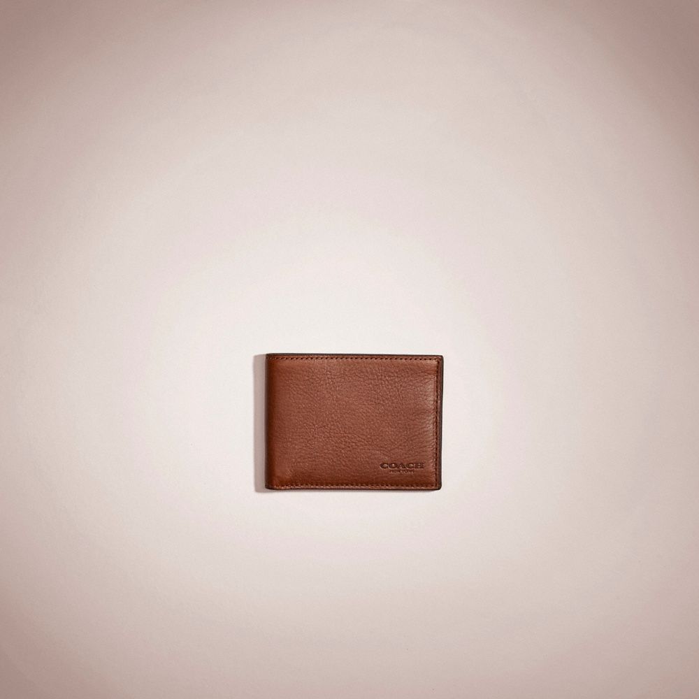 Saddle Coach Restored Slim Billfold Wallet | COH866704