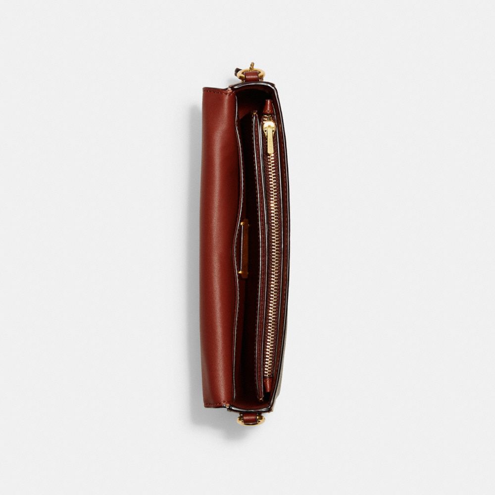 Signature Coated Canvas/Brass/Tan/Rust Coach Wyn Crossbody Bag In Signature Canvas | COH865325