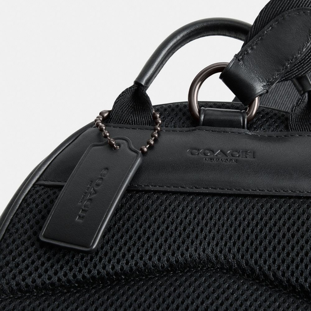 Signature Coated Canvas/Charcoal Coach Charter Pack In Signature Canvas | COH866512