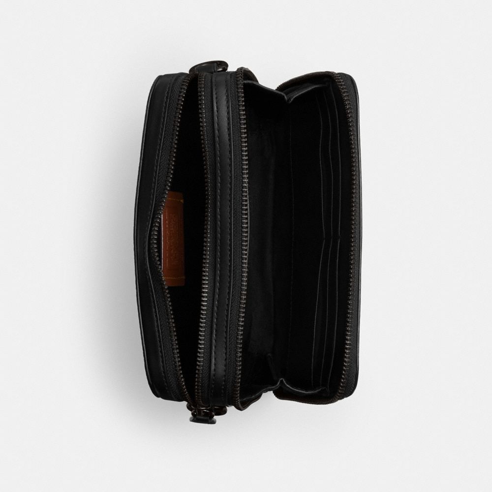 Signature Coated Canvas/Charcoal Coach Charter Crossbody 19 In Signature Canvas | COH866601