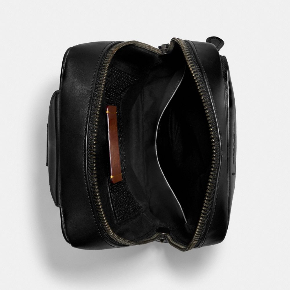 Signature Coated Canvas/Smooth Leather/Black Copper/Charcoal/Bla Coach Gotham Pack In Signature Canvas | COH865461
