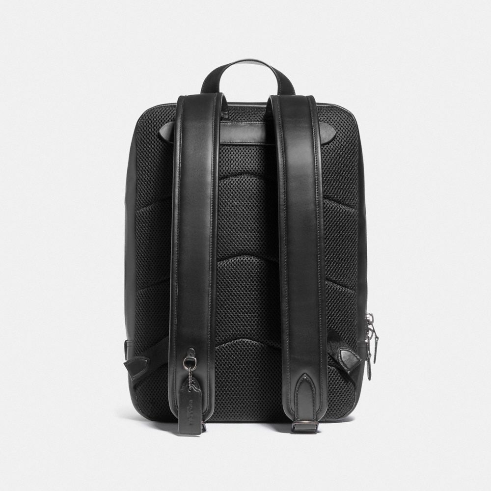 Signature Coated Canvas/Smooth Leather/Black Copper/Charcoal/Bla Coach Gotham Backpack In Signature Canvas | COH865463