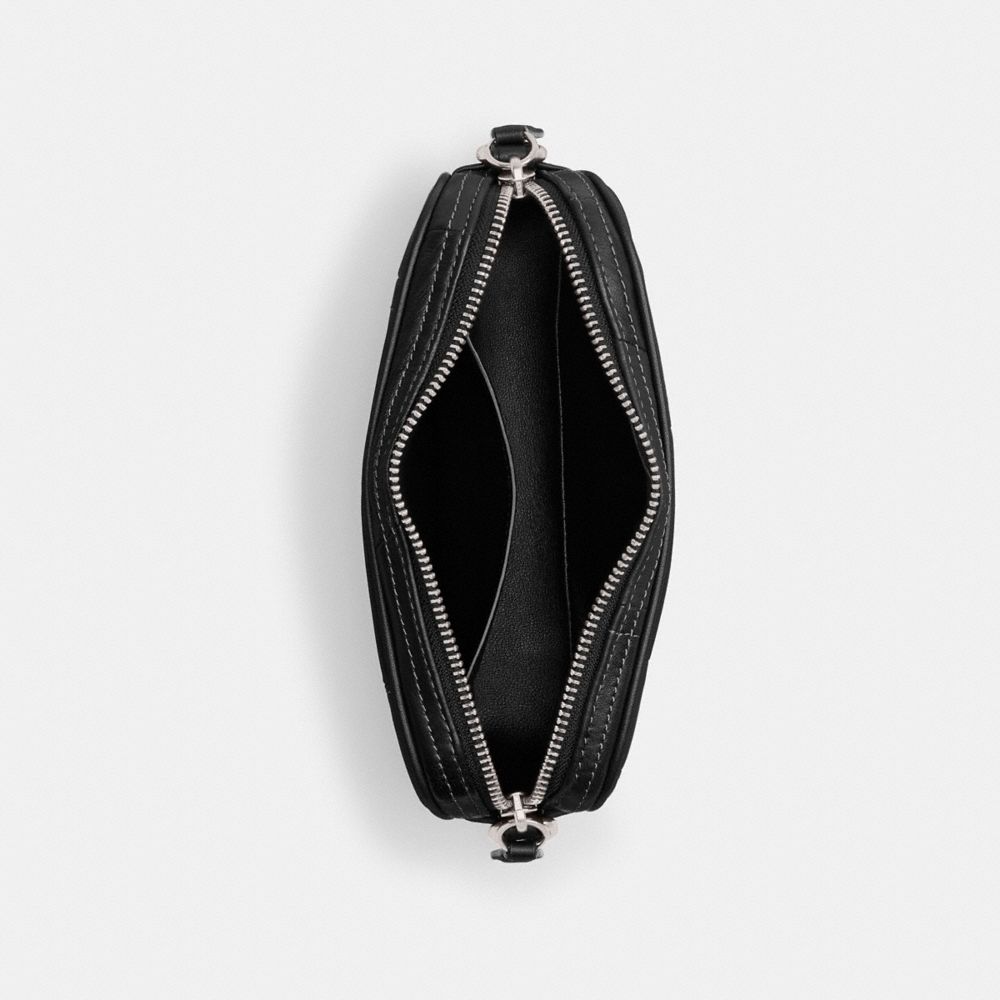 Silver/Black Coach Avery Shoulder Bag In Patchwork | COH864890