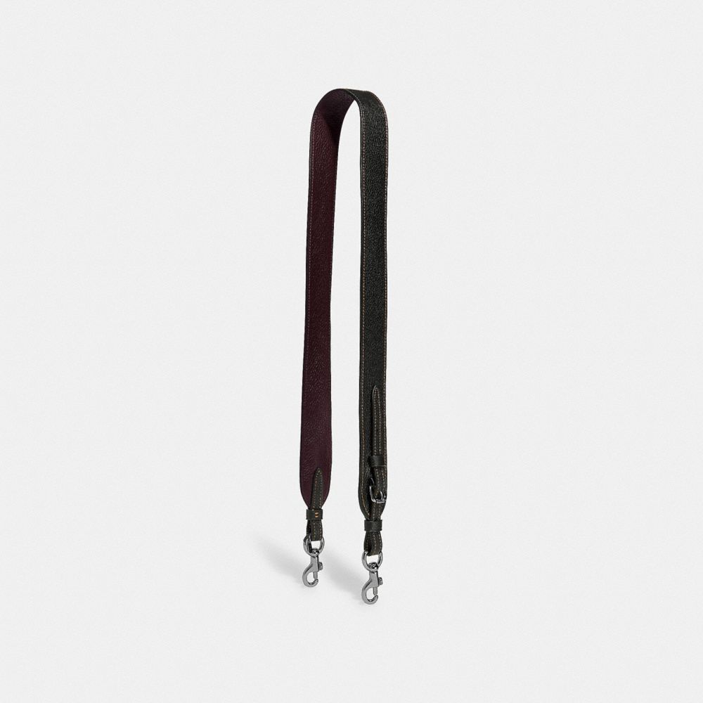 Silver/Black Coach Novelty Strap | COH866437
