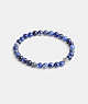 Silver/Blue Coach Sodalite Beaded Bracelet | COH867024