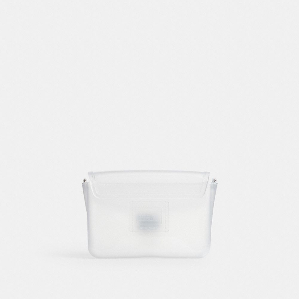 Silver/Clear Coach Jelly Tabby Bag | COH864738