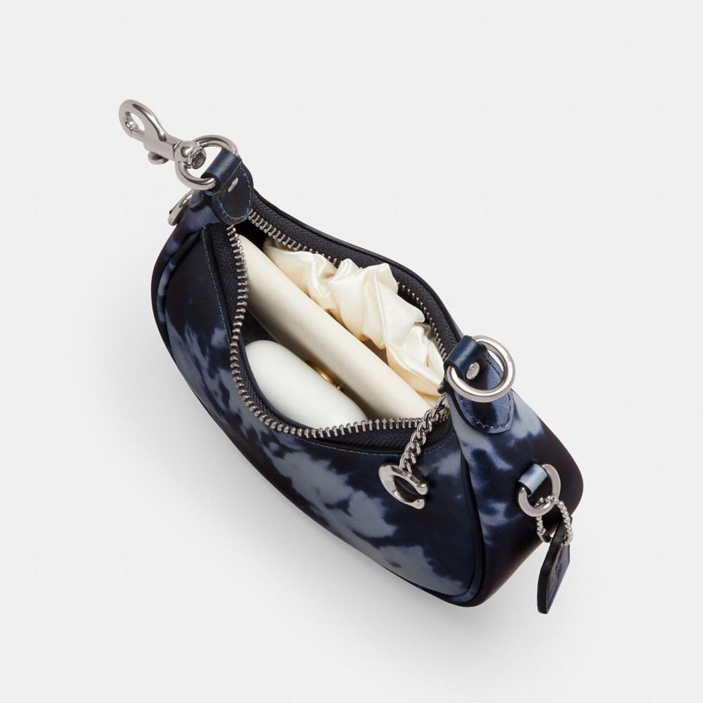Silver/Midnight Navy Coach Jonie Bag With Tie Dye Print | COH865394