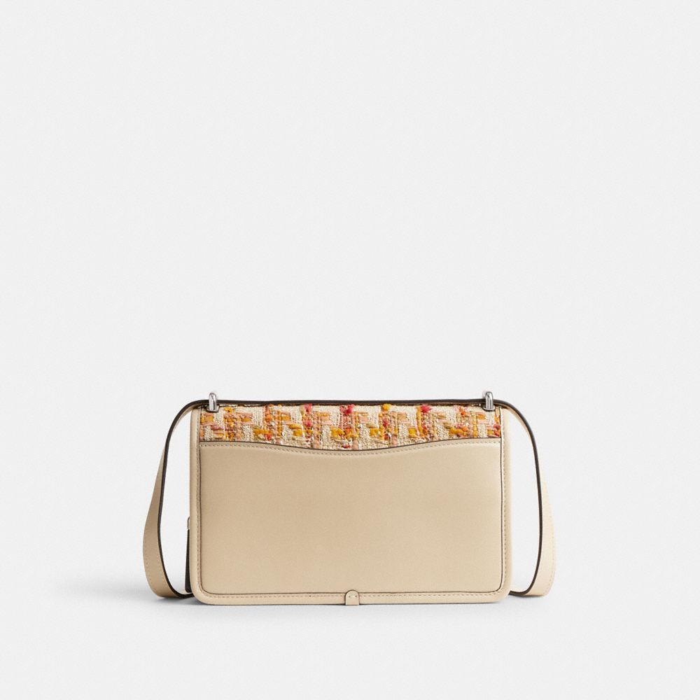 Silver/Neutral Multi Coach Bandit Shoulder Bag In Tweed | COH864891