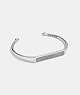 Silver Coach Sterling Silver Signature Id Cuff | COH867018