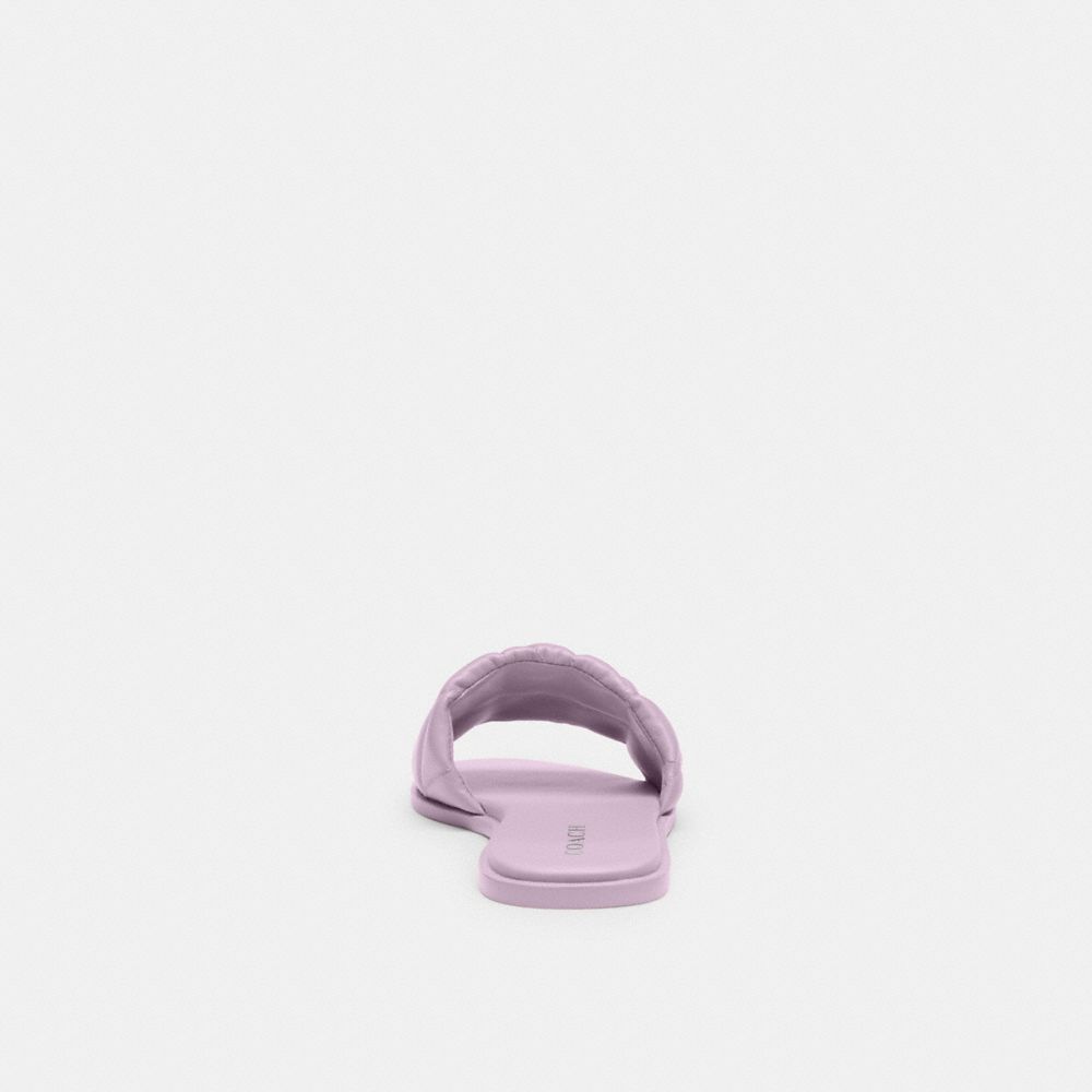 Soft Purple Coach Holly Sandal With Quilting | COH865857