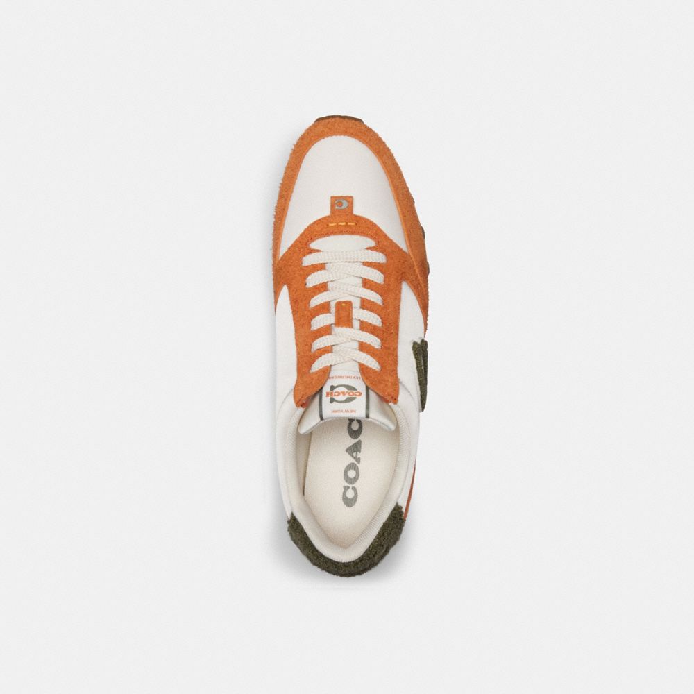 Spice Orange/Chalk Coach Runner Sneaker | COH866783