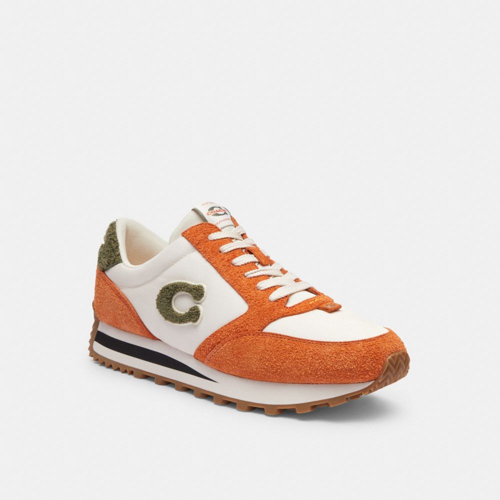 Spice Orange/Chalk Coach Runner Sneaker | COH866783