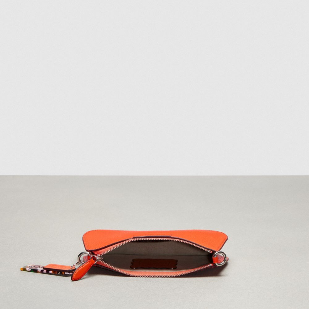 Sun Orange Coach Wavy Baguette Bag In Pebbled Coachtopia Leather | COH864745
