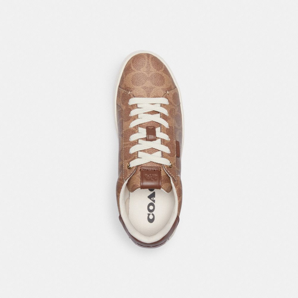 Tan Coach Lowline Luxe Low Top Sneaker | COH865830