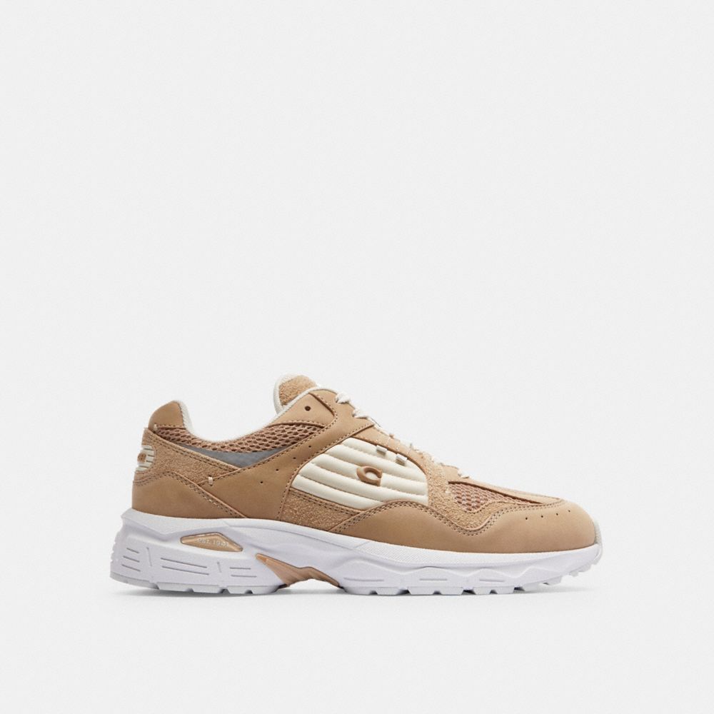 Taupe Coach C301 Sneaker | COH865813