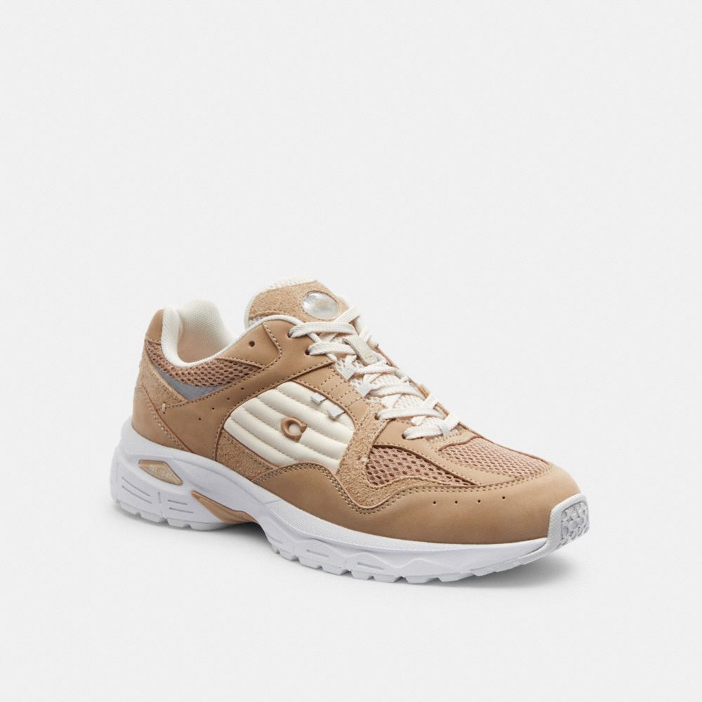 Taupe Coach C301 Sneaker | COH865813