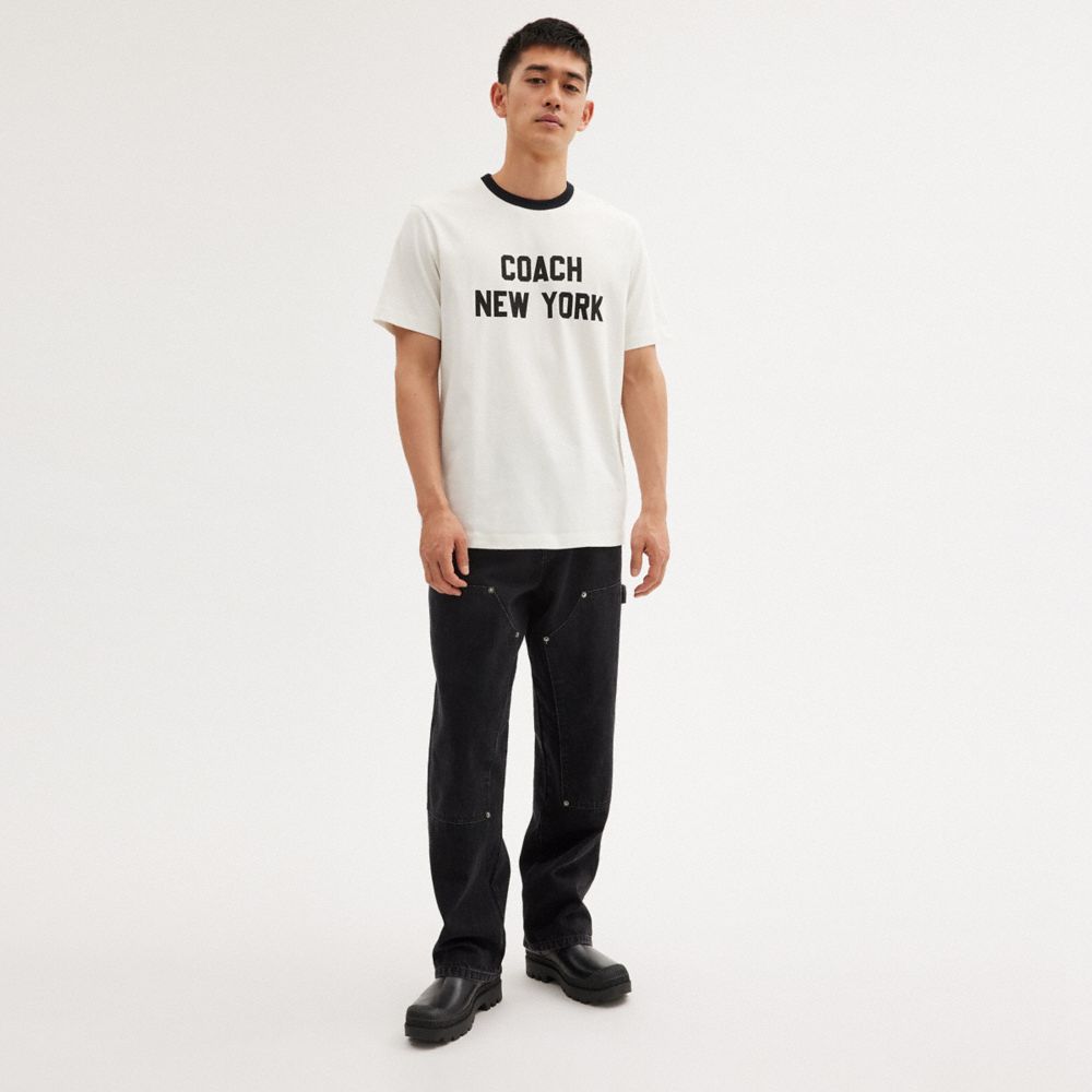White Coach New York T Shirt | COH866922