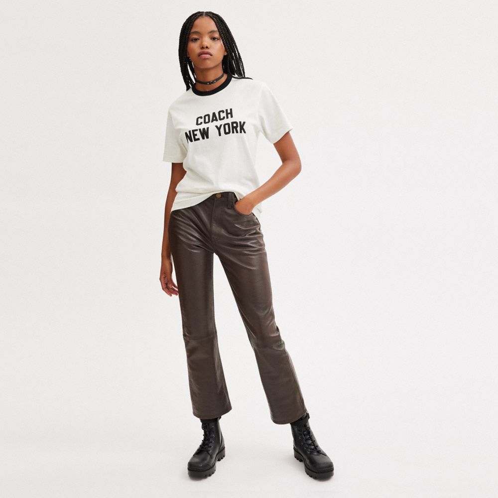 White Coach New York T Shirt | COH866922